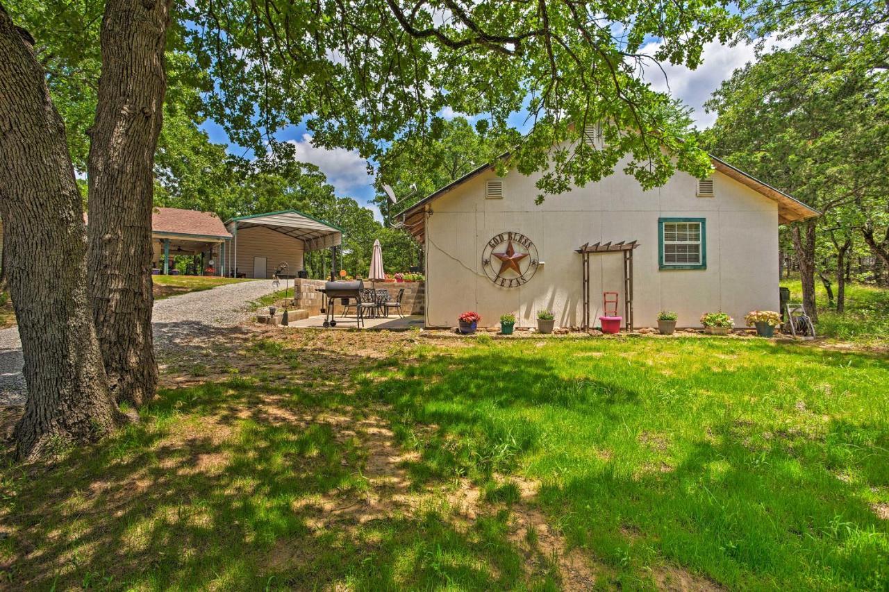 Lake Texoma Cabin - 1 Mi To Park And Boat Ramp! Willow Spring Buitenkant foto